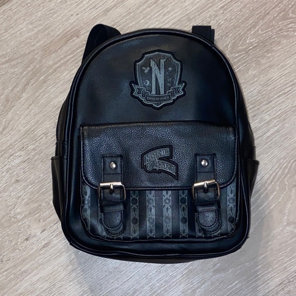 Wednesday Addams Women’s Mini Backpack - Picture 2 of 8